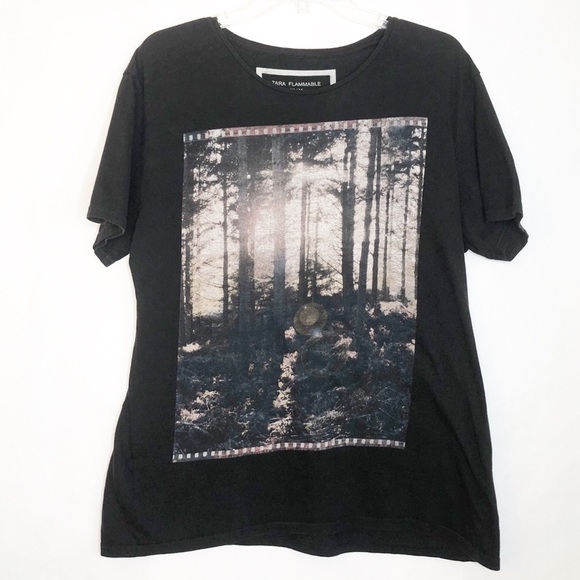 cheap black graphic tees